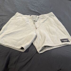 Abercrombie & Fitch Men's Light Gray Shorts